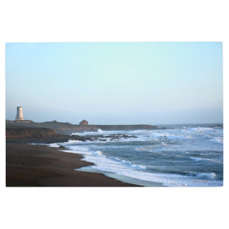 Impresión En Metal Faro de Piedras Blancas