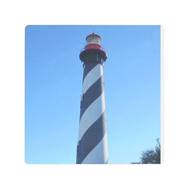 Impresión En Metal Faro de San Agustín en un (Anverso)