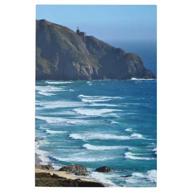 Impresión En Metal Faro y mar (Anverso)