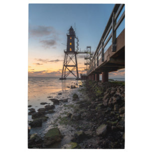 Impresión En Metal Faros Eversand-Oberfeue Alemania