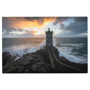 Impresión En Metal Faros   Faro Le Conquet Kermorvan