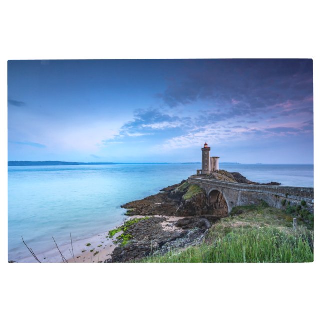 Impresión En Metal Faros | Faro Plouzané Francia (Anverso)