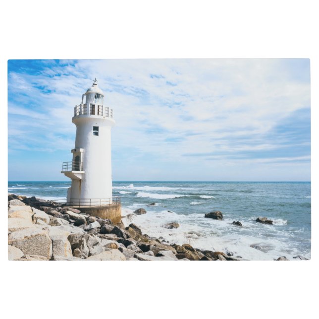 Impresión En Metal Faros | Faro urbano de Toyohashi (Anverso)