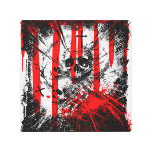 Impresión En Metal Fe destrozada