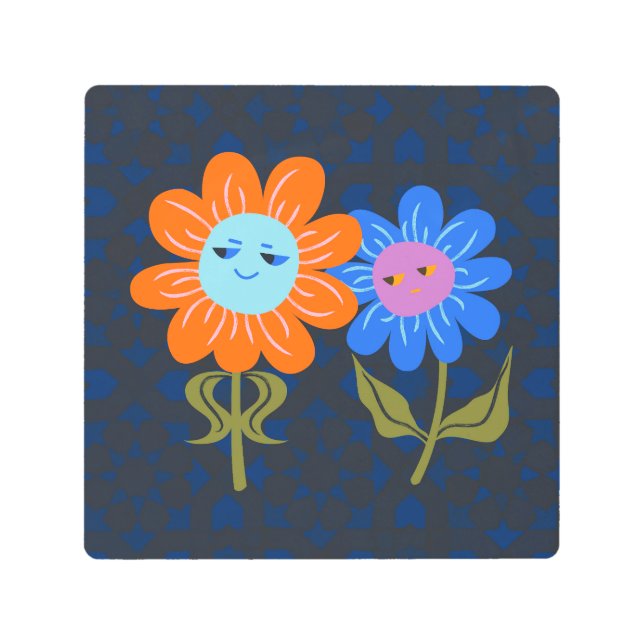 Impresión En Metal Felicidad marroquí (Anverso)