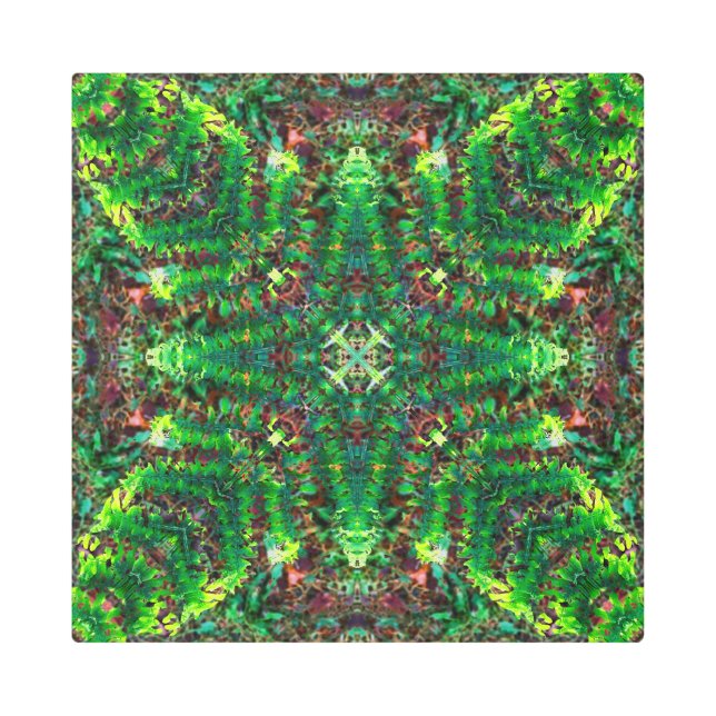 Impresión En Metal Fern Star (Anverso)