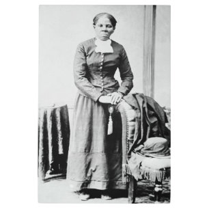 Impresión En Metal Ferrocarril Subterráneo Harriet Tubman Conductor
