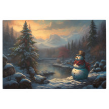 Festividad de Jolly Navidades Snowman