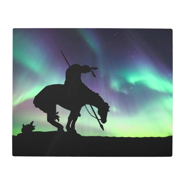 Impresión En Metal Fin del sendero (Anverso)