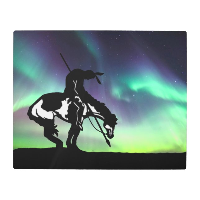 Impresión En Metal Fin del sendero (Anverso)