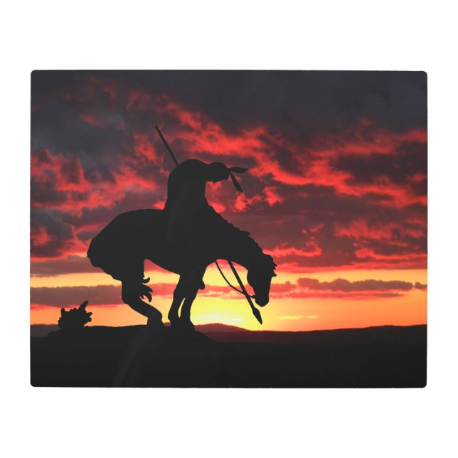 Impresión En Metal Fin del sendero (Anverso)