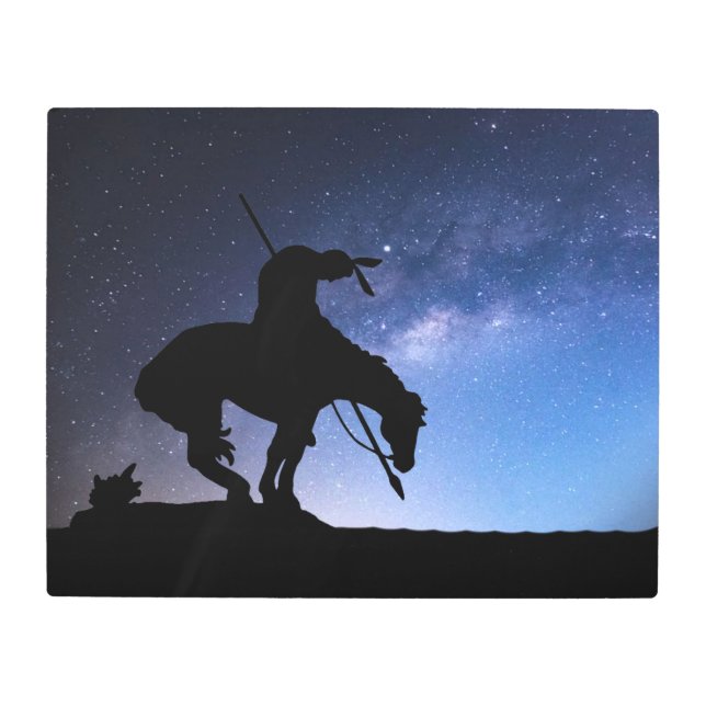 Impresión En Metal Fin del sendero (Anverso)