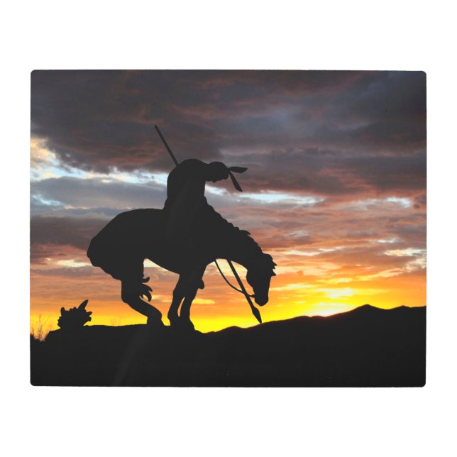 Impresión En Metal Fin del sendero (Anverso)