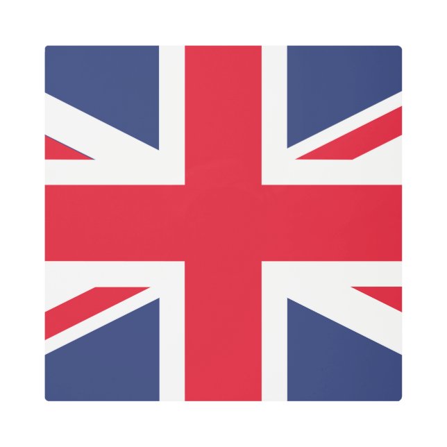 Impresión En Metal Flag of the United Kingdom (Anverso)