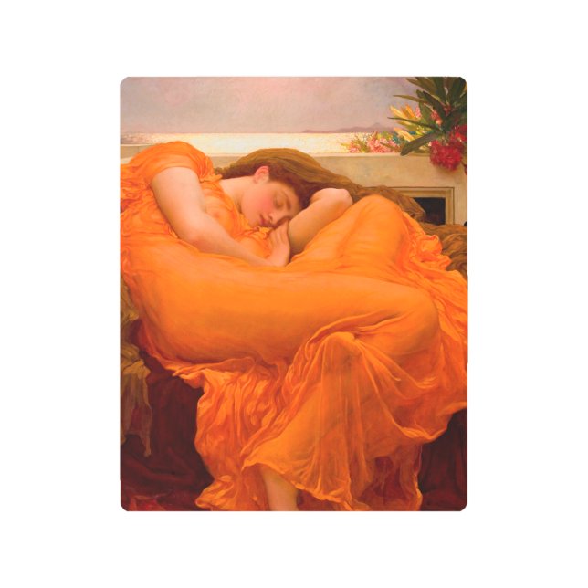 Impresión En Metal Flaming June, 1895 por Lord Frederic Leighton (Anverso)