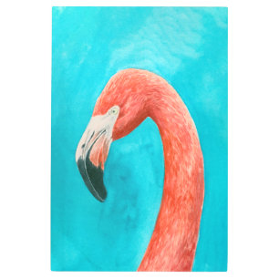 Impresión En Metal Flamingo