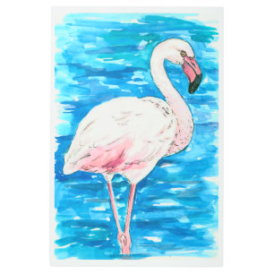 Impresión En Metal Flamingo rosa