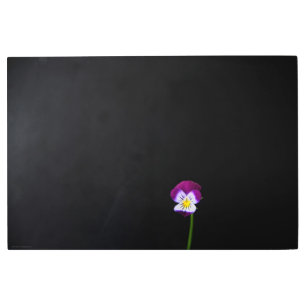 Impresión En Metal Flor violeta 36x24 (90x60cm) de wamecna