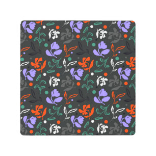 Impresión En Metal Flora de Crepúsculo