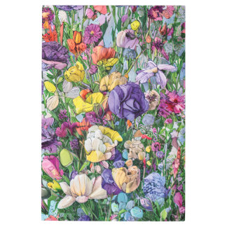 Impresión En Metal floral