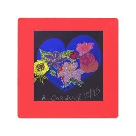 Impresión En Metal Floral Session Metal Print