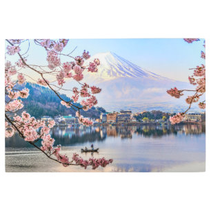 Impresión En Metal Flores   Florecimiento de cerezos en primavera en 