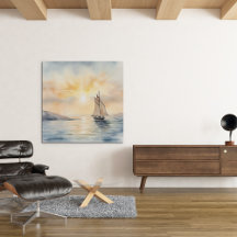 Fondo marino de acuarela