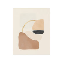 Formas abstractas neutrales | Bella Artes mínimo m