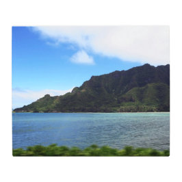 Impresión En Metal Foto de la naturaleza Agua a la montaña como