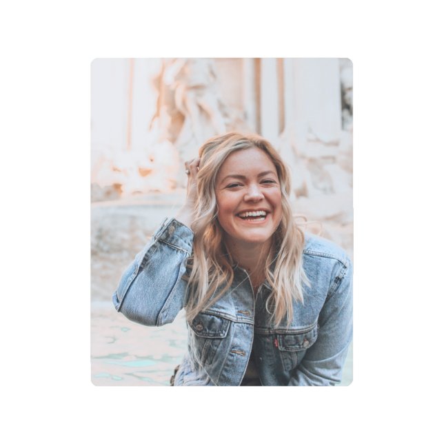 Impresión En Metal Foto personalizada (Anverso)