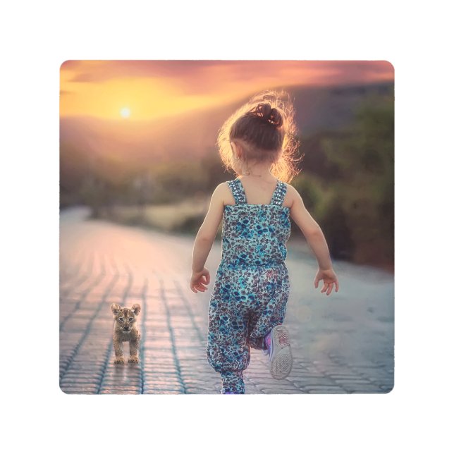 Impresión En Metal Foto personalizada por personalizado    (Anverso)