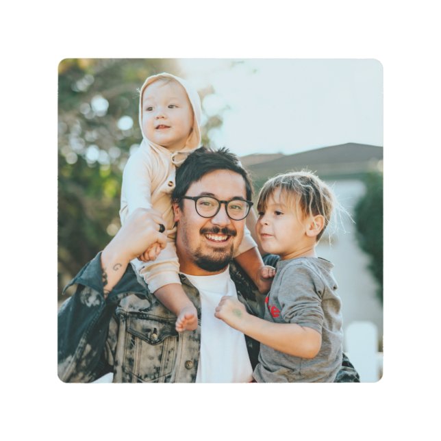 Impresión En Metal Foto personalizado (Anverso)