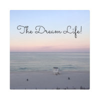 Fotografía de Beach Sunrise Dream Life Quote