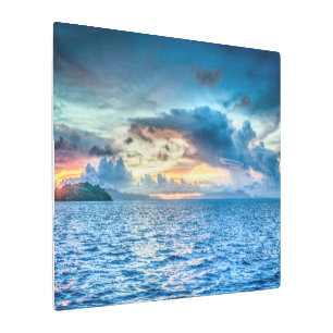 Impresión En Metal Fotografía de Bora Bora Ocean View