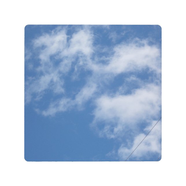 Impresión En Metal Fotografía de formas de nube (Anverso)