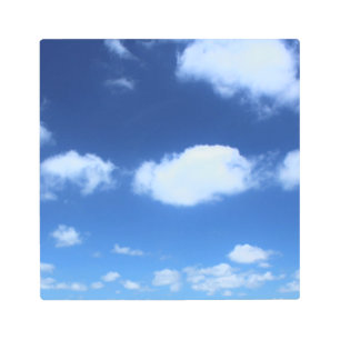 Impresión En Metal Fotografía de nubes restauradas