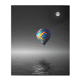 Impresión En Metal Fotografía Minimalista selectiva en globo volador