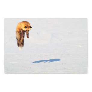 Impresión En Metal Fox Leap   Yukón (Canadá)