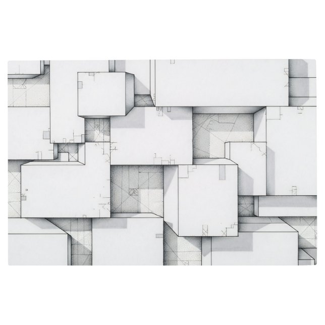 Impresión En Metal Fractal Connections (Anverso)