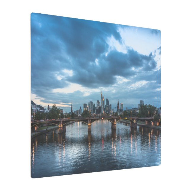 Impresión En Metal Fráncfort Alemania (Angulado)