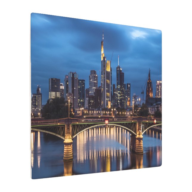 Impresión En Metal Fráncfort del Meno Alemania (Angulado)