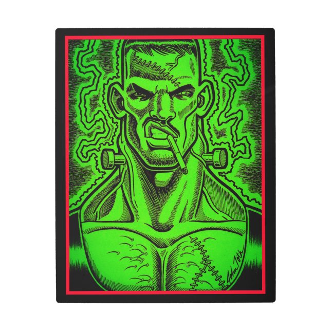 Impresión En Metal Frankenstud (Anverso)