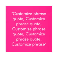 frase personalizar cita elegante fuchsia blanco