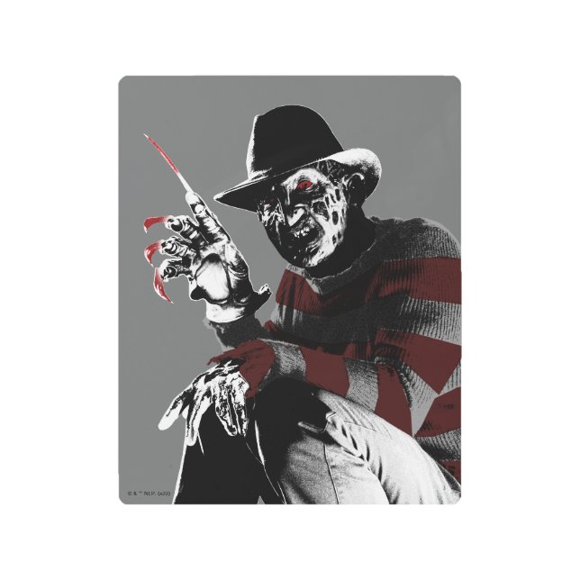 Impresión En Metal Freddy vs. Jason | Freddy Seeing Red (Anverso)