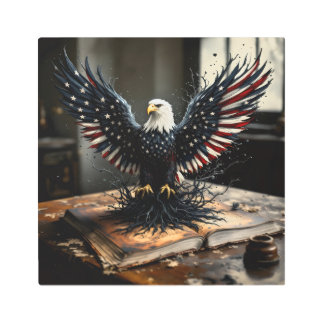 Impresión En Metal Freedom Rising