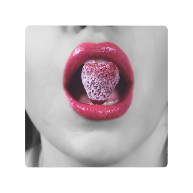 Impresión En Metal Fresa (Anverso)