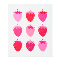 Fresas Rojas Y Rosa