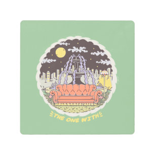 Impresión En Metal FRIENDS™   Cartoon Fountain