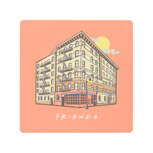 Impresión En Metal FRIENDS™ Monica's Apartment Building