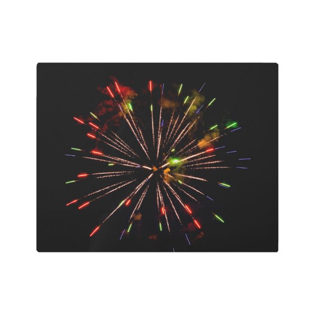 Impresión En Metal Fuegos artificiales de 0948 (Anverso)